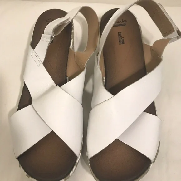 CLARKS Soft Cushion Wedges-size US 12W - Picture 6 of 8